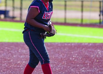 Jordan Johnson pitched 170 innings for the Elgin Lady Owls softball team last season. RICK ENDICOTT PHOTO