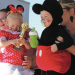 Mickey and Minnie Mouse took first place in the costume contest’s 0-3 age category