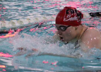 Lady Owls swim to second place in Area Championships