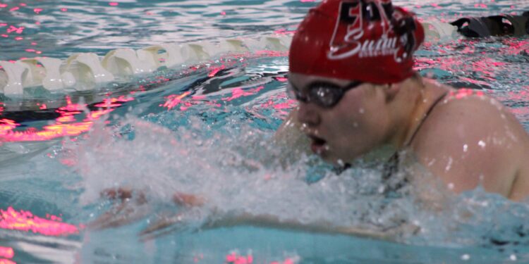 Lady Owls swim to second place in Area Championships