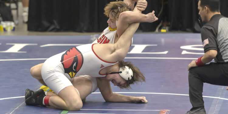 Elgin wrestlers wins state title