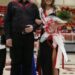 Spring homecoming Queen Mikayla Arnold, right, smiles to the crowd after being crowned Tuesday night. At her left is homecoming King Hunter McDonald. The ceremony occurred before the start of the girls varsity basketball game. Arnold represented Elgin’s slow-pitch softball team. RIP STELL | SOUTHWEST CHRONICLE