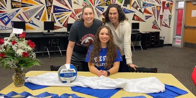 Schuh signs with Rose State volleyball team