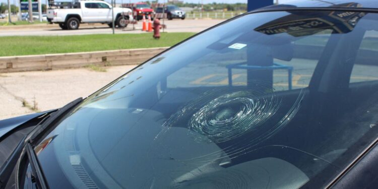 Hail storm will leave Lawton's auto repair shops busy for months