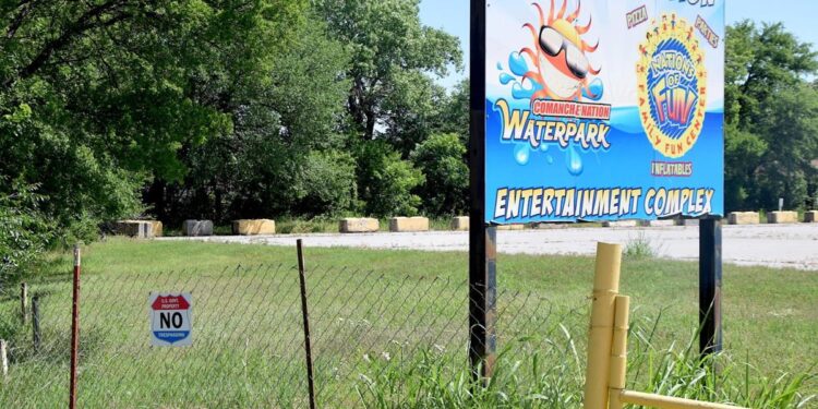 Landmark Lawton water park goes on the auction block