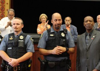 Lawton police officers honored for valor in line of duty