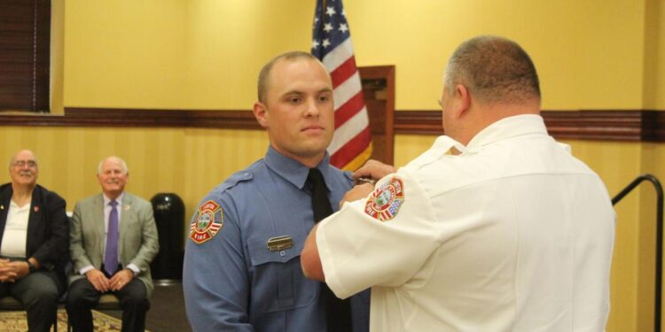 Seven new firefighters for Lawton