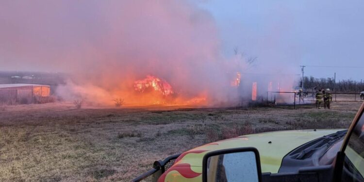 Fire claims home, no injuries Thursday morning