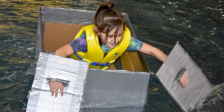 Cardboard Cup regatta goes swimmingly for Lawton Public Schools students