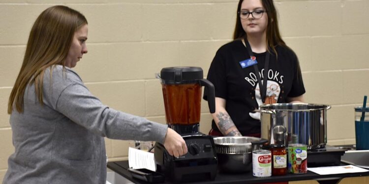 Talking tomato soup a lights out experience