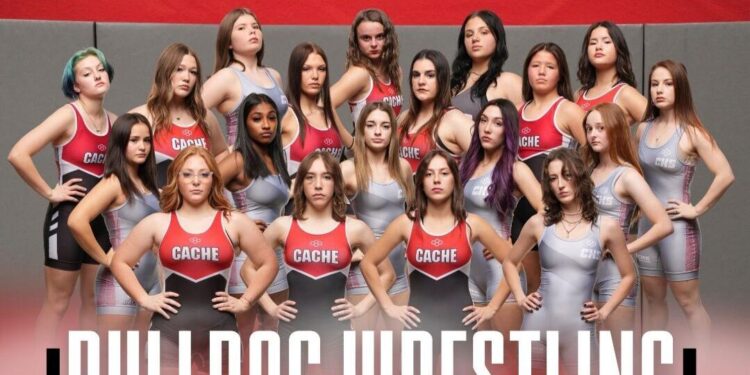 Cache girls wrestling team makes quick climb up state ladder