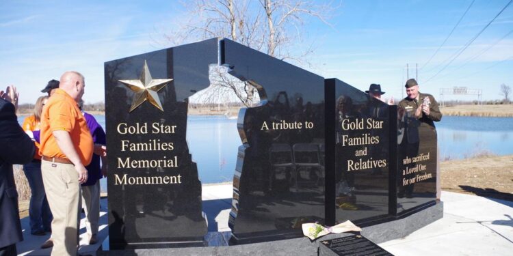 Lawton's Gold Star Families monument unveiled at Lake Helen