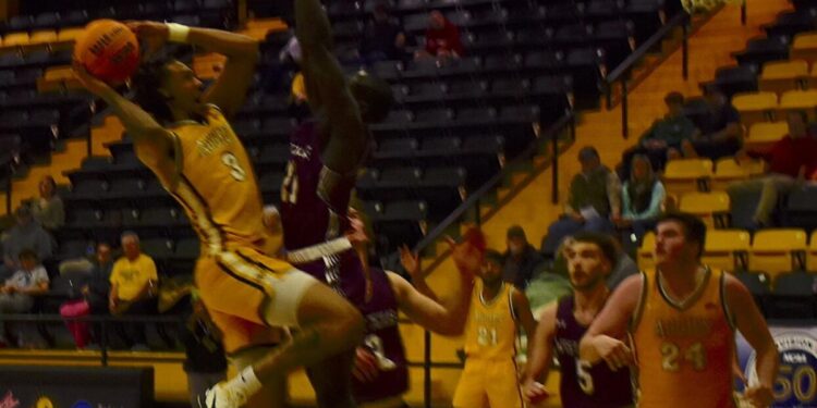 Cameron men face WT in LSC Tourney today