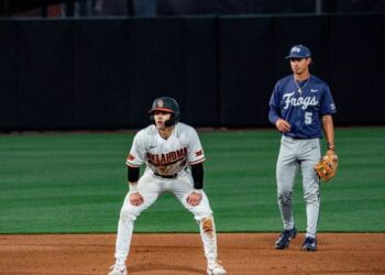 Holiday, OSU even TCU series; WV going for twinbill sweep at OU