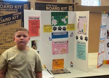 Young 'scientists' compete in regional science fair at Cameron University
