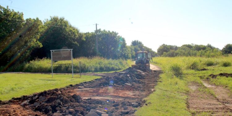 Collier's Landing under renovation