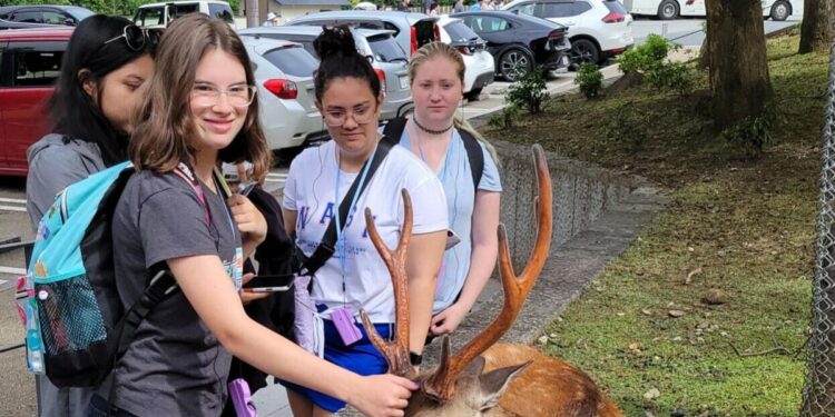Local students bring back a lifetime of memories from Japan