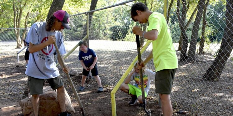 Eagle Scout service project nears barking good conclusion