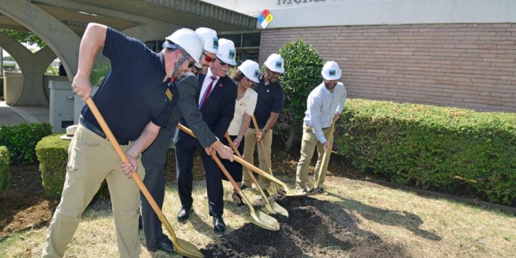 Ground broken for renovations to McMahon Memorial Auditorium in Lawton