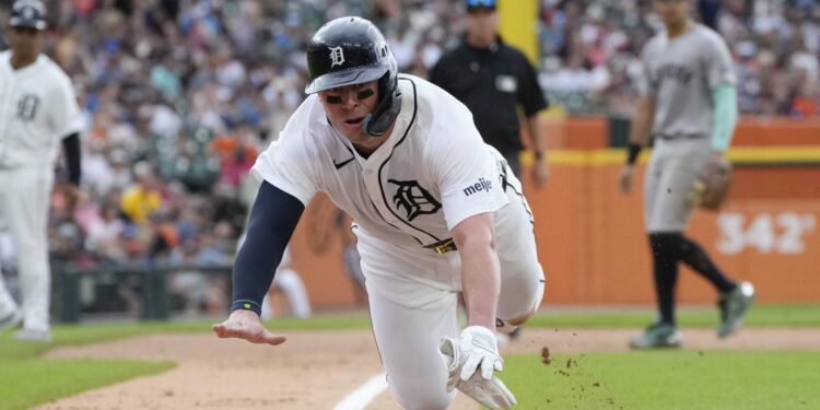 Torkelson doubles, triples in big league return as Tigers beat Yanks, 4-0