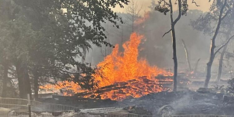 Friday fire burns 80 acres, goes onto Fort Sill