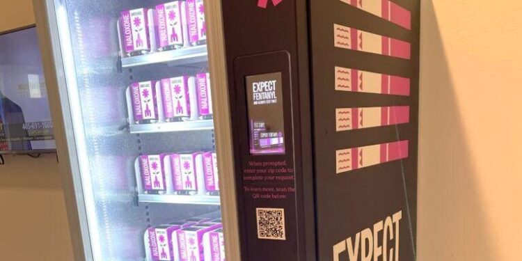 Program offering free naloxone from Oklahoma vending machines comes to abrupt end