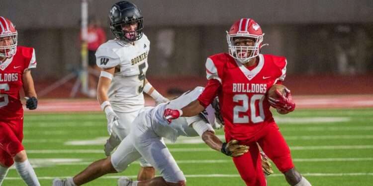 Angiel's blocked punt fuels first win