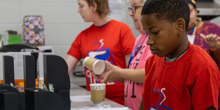 Cougar Cups warm Central Middle School Fridays