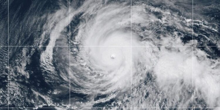 Hurricane Kristy strengthens into a Category 5 storm in the Pacific Ocean