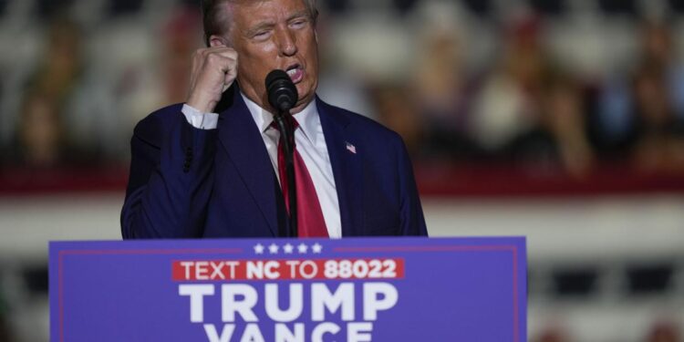 Trump makes more debunked claims about FEMA as he surveys storm damage in North Carolina