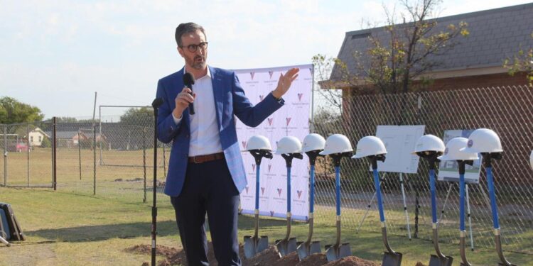 Volunteers of America break ground for Family Recovery Center