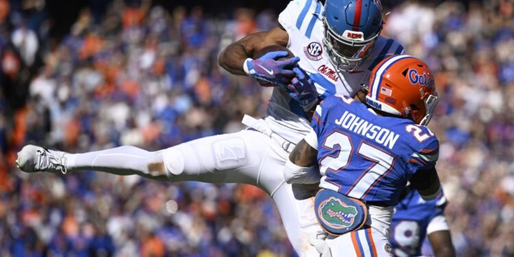 Florida knocks No. 9 Ole Miss out of CFP race