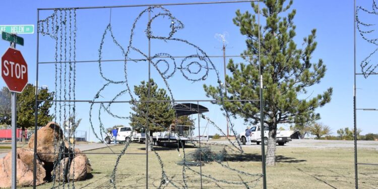 Holiday in the Park lights up Lawton