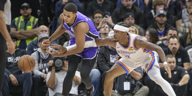 SGA scores 37, bench 40 in OKC's rout of Kings