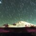 The Leonid meteor shower peaks as the supermoon wanes