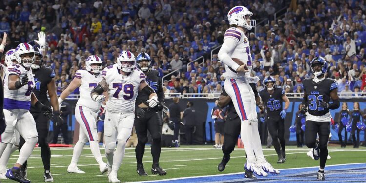 Allen shines as Bills snap Lions' streak