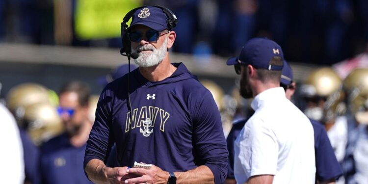 Full-circle moment for Navy coach Newberry