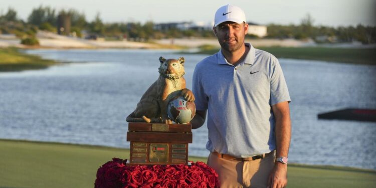 Scheffler ends big year with 9th victory