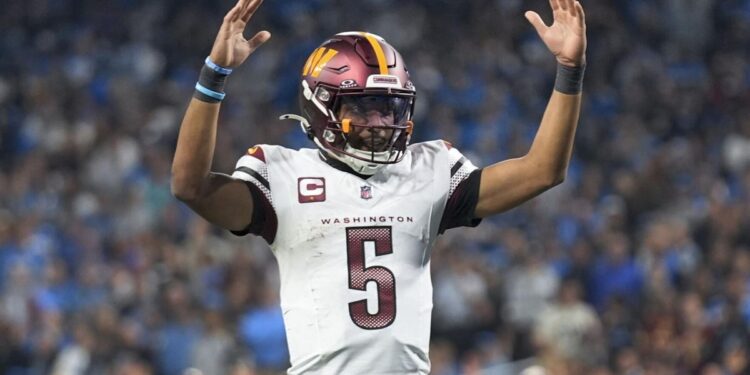 Commanders chase upset over Eagles