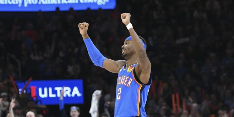 SGA scores 40, Thunder decks T-Wolves, 113-105