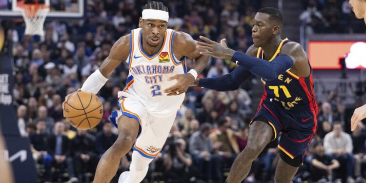 SGA scores 52 but Curry, Wiggins lead Warriors past Thunder, 116-109