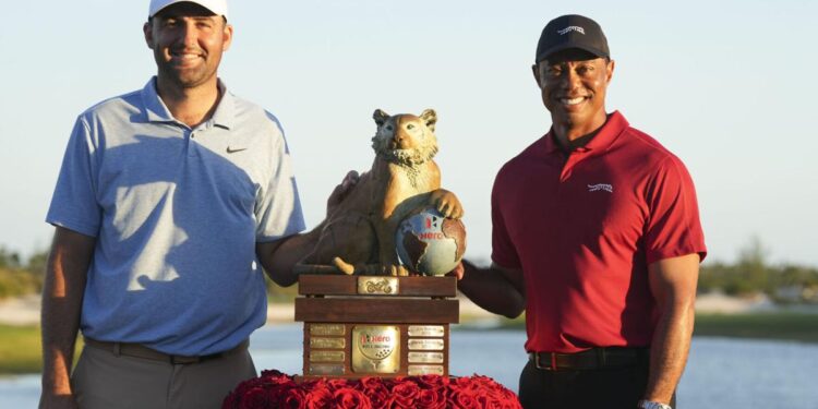 Scottie Scheffler has a tough act to follow