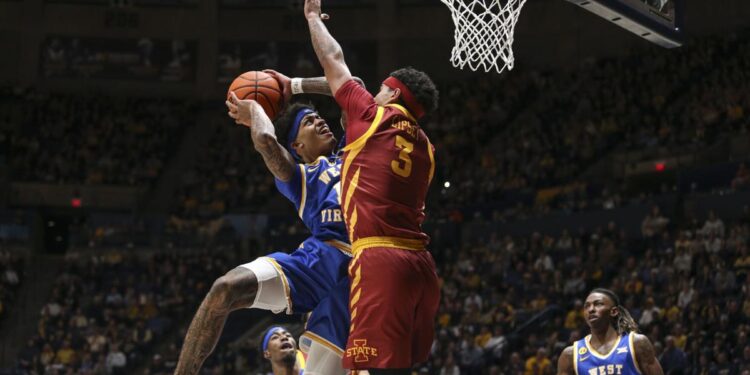Small, Mountaineers upset No. 2 Iowa State 64-57