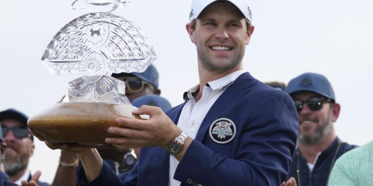 Detry gets his first PGA Tour win in grand fashion