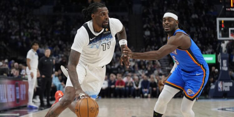 Naz Reid's 27 points help lead short-handed Timberwolves past West-leading Thunder 116-101