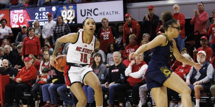 No. 13 NC State's 2OT win over No. 1 Notre Dame gives women's basketball showcase thriller