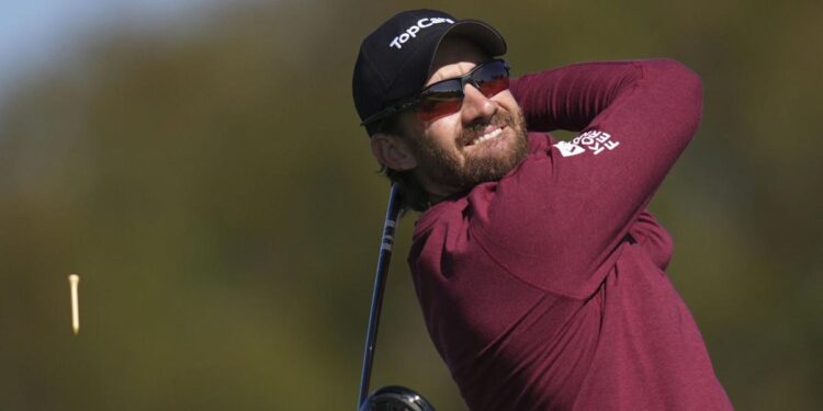 Rodgers takes lead at Torrey Pines as Scheffler, McIlroy falter