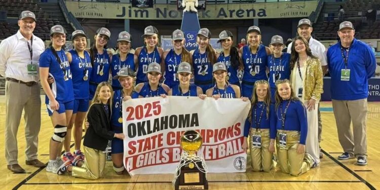 Cyril girls claim first state hoops title