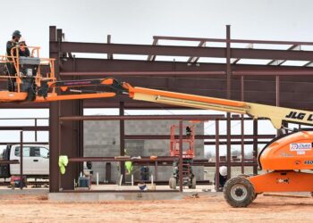 February building permits top January