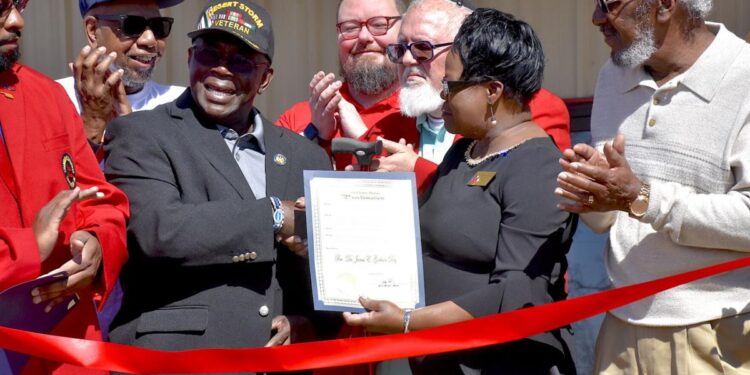 New Zion church, pastor honored with ceremony